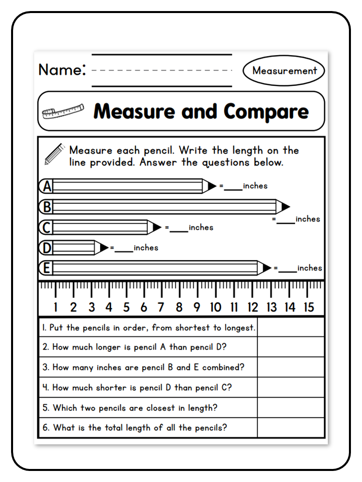 Measure and Compare