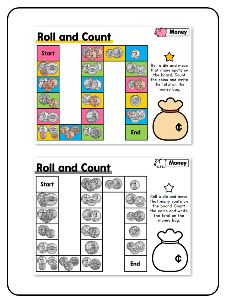 Roll and Count Game