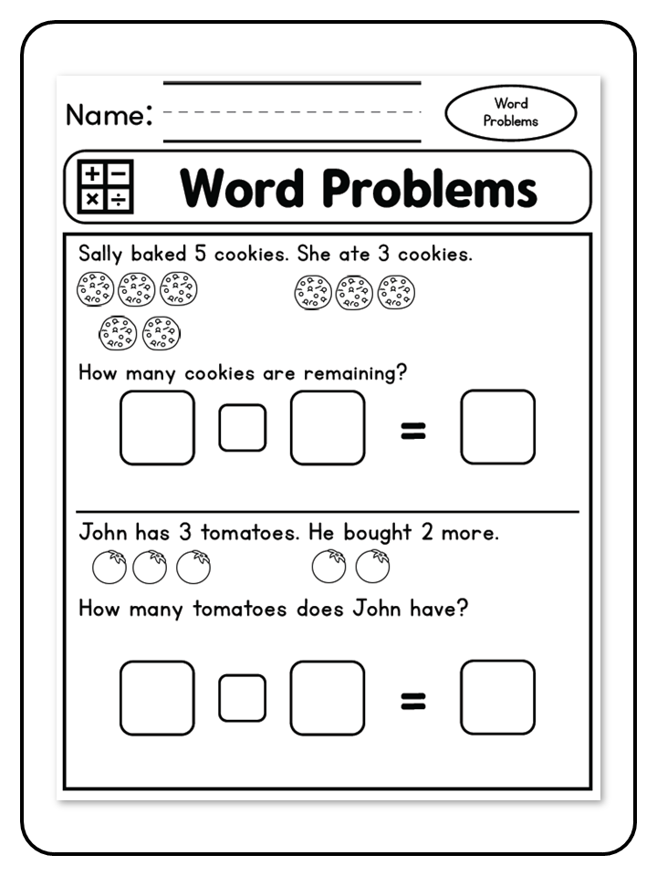 Word Problems | Within 10