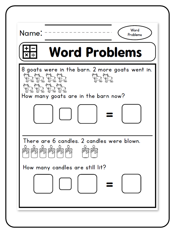 Word Problems | Within 20