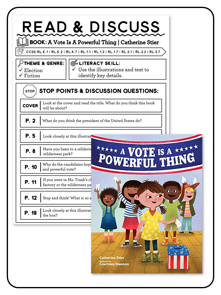 A Vote is a Powerful Thing - Book Nook