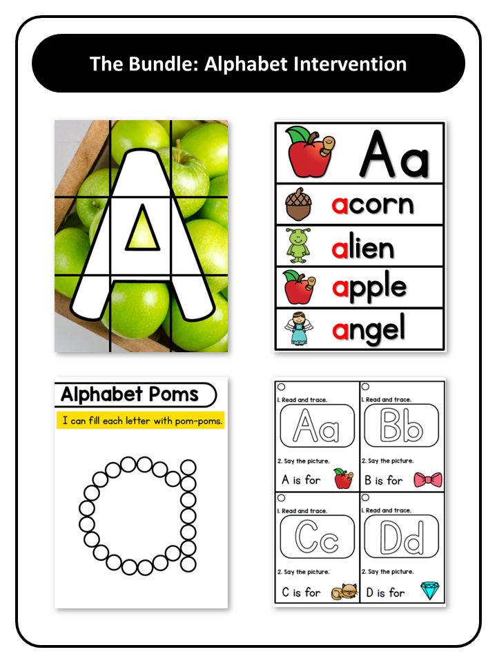 Alphabet Intervention Bundle