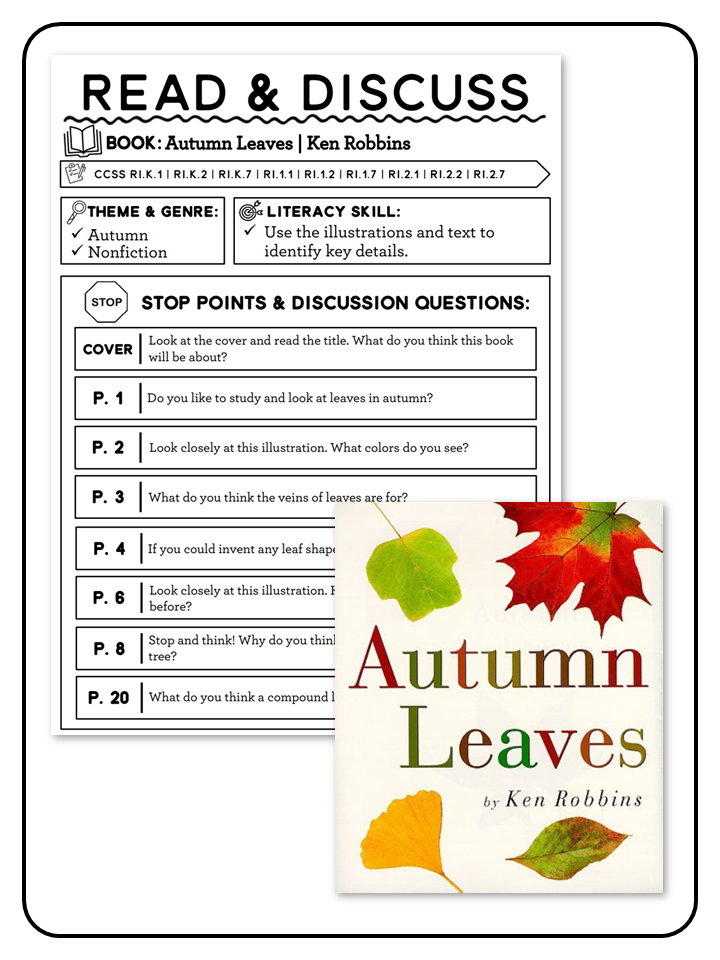 Autumn Leaves - Book Nook
