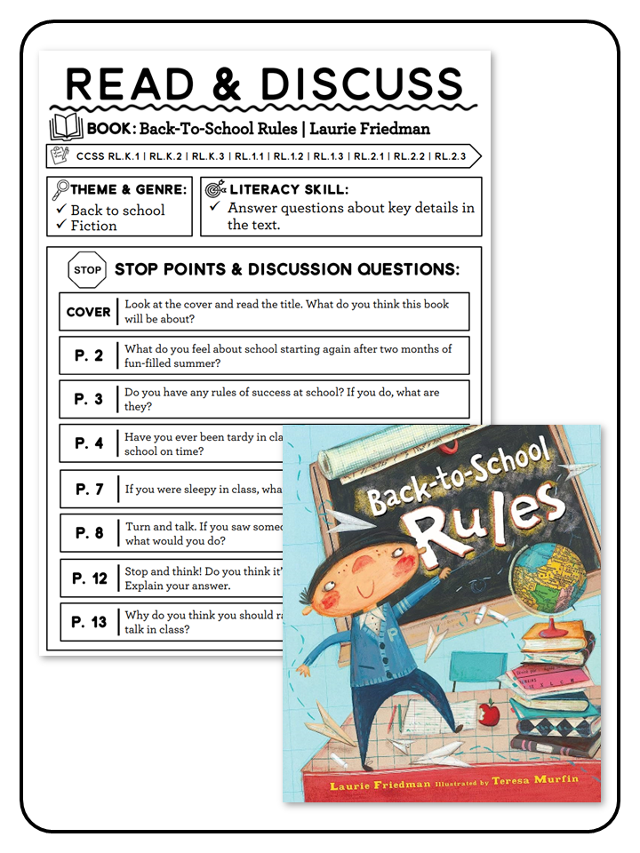 Back to School Rules - Book Nook