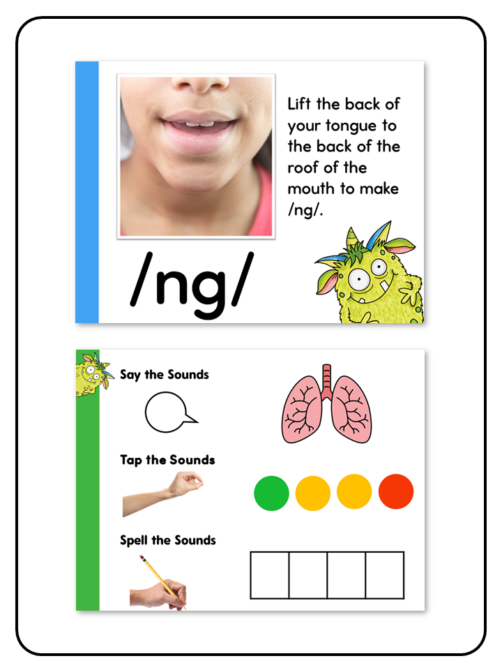 Whole Group Phonics - Science of Reading Aligned - Glued Sounds