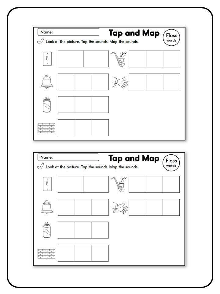 Whole Group Phonics - Science of Reading Aligned - Glued Sounds